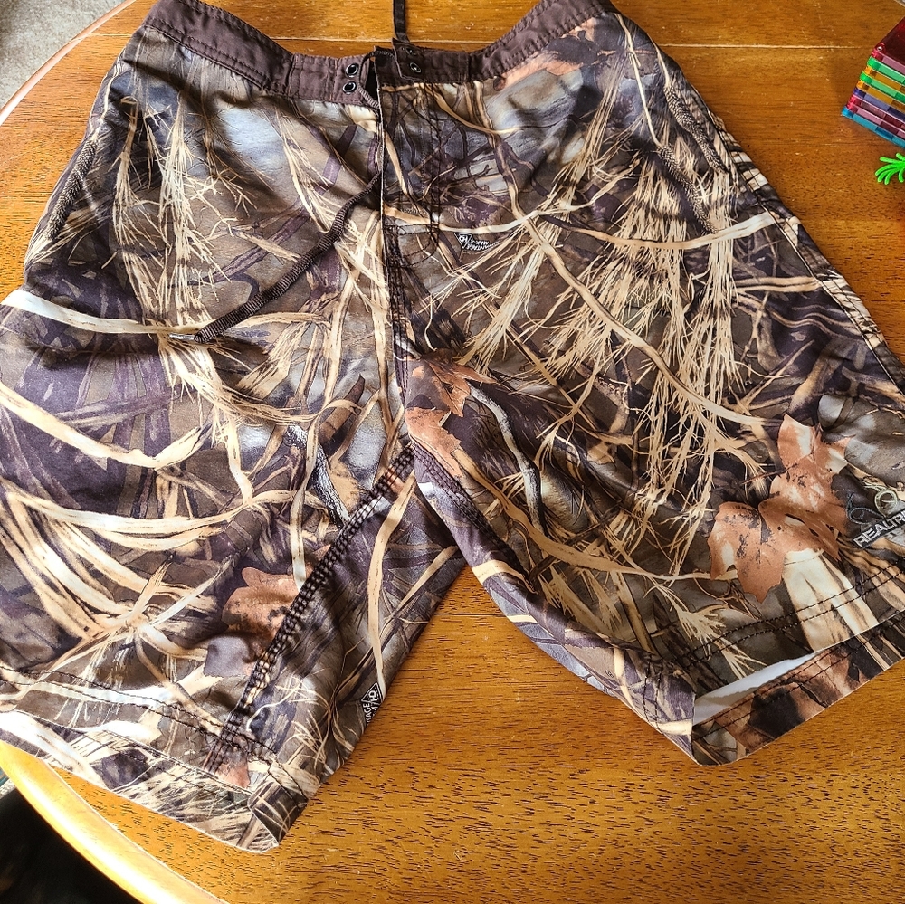 Realtree camo swim trunks